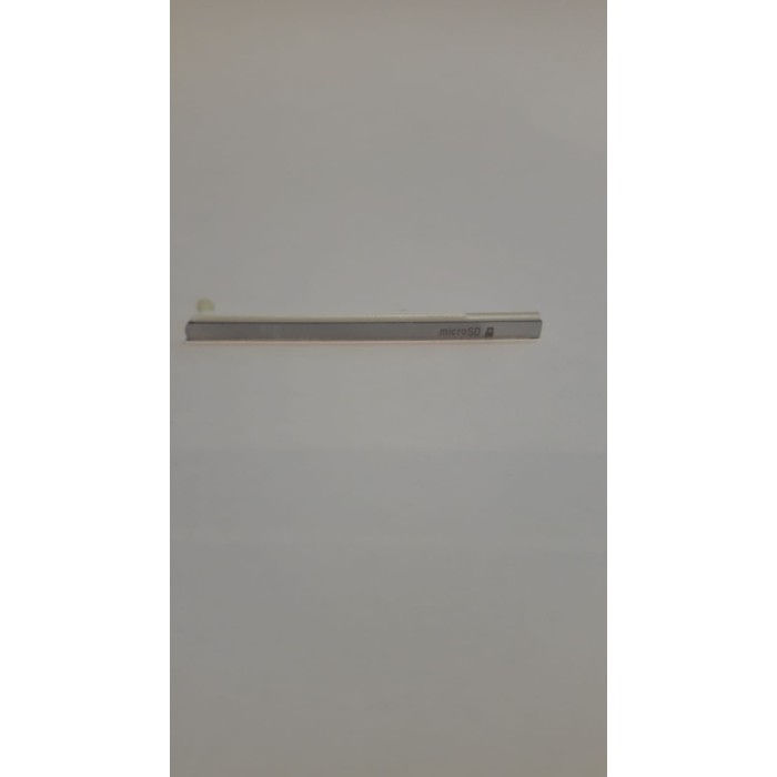 Tapa Lateral de Tarjeta Sim y SD Sony Xperia T3 Blanca