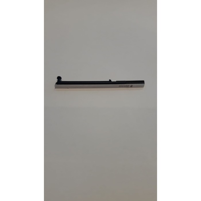 Tapa Lateral de Tarjeta Sim y SD Sony Xperia T3 Blanca