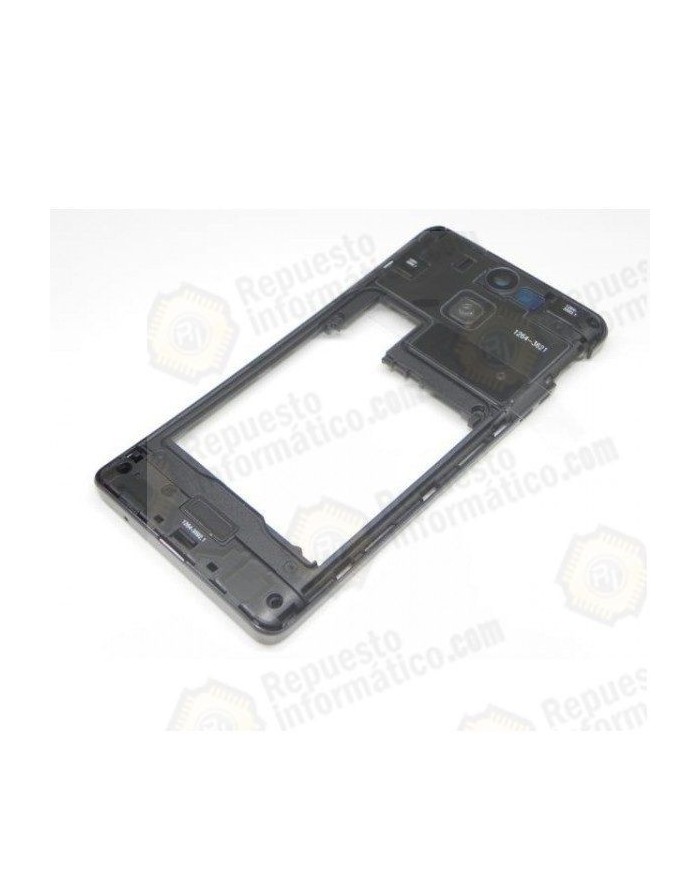 CARCASA INTERMEDIA CON LENTE DE CAMARA ORIGINAL SONY XPERIA V LT25I NEGRA