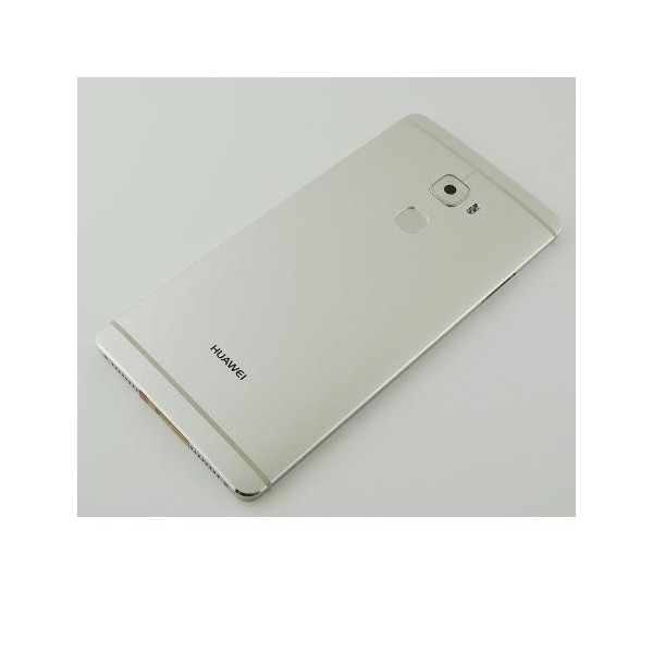 Tapa trasera / Chasis Huawei Mate S " sin flex huella" plata
