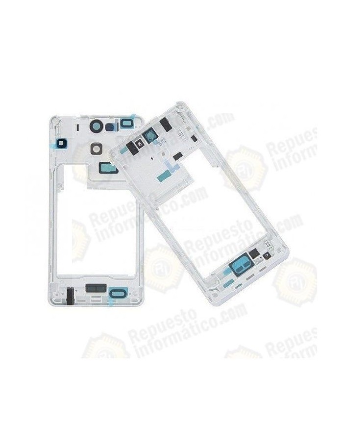 CARCASA INTERMEDIA CON LENTE DE CAMARA ORIGINAL SONY XPERIA V LT25I BLANCA