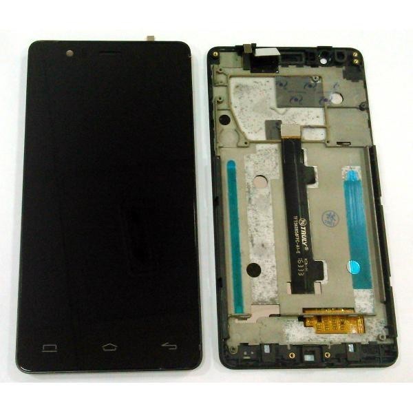 Pantalla Original Lcd + Tactil con Marco Bq Aquaris E5 HD TFT5K0858FPC-A1-E