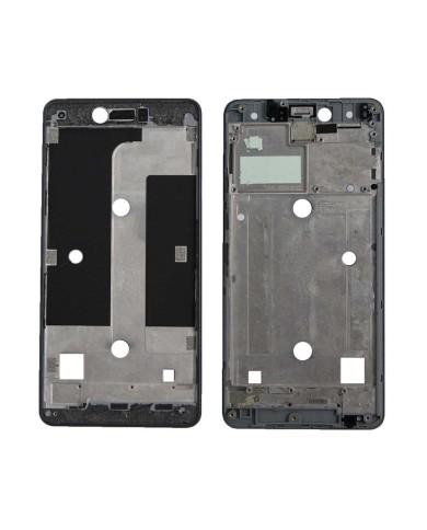 Marco Frontal Bq Aquaris U Plus Gris