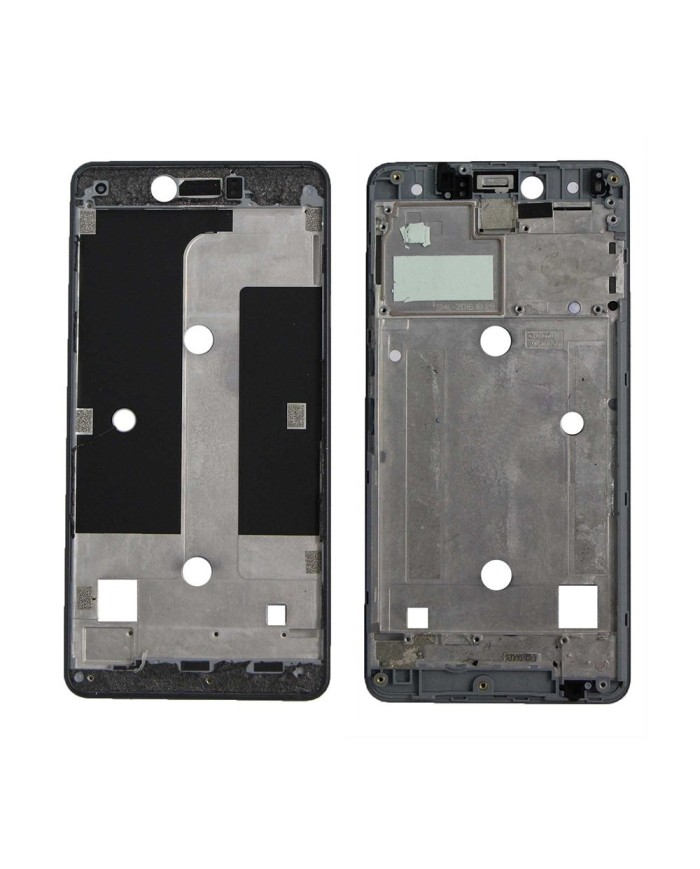 Marco Frontal Bq Aquaris U Plus Gris