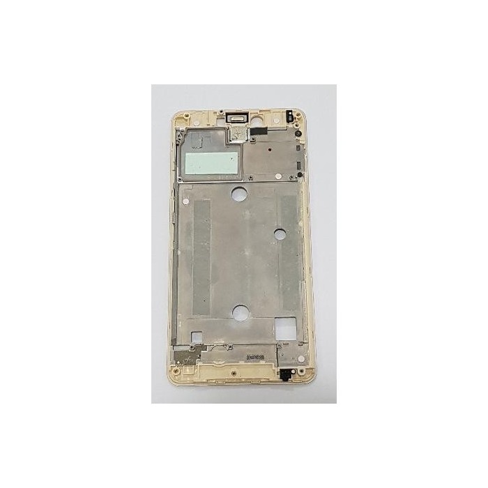 Marco Frontal Bq Aquaris U Plus Gris