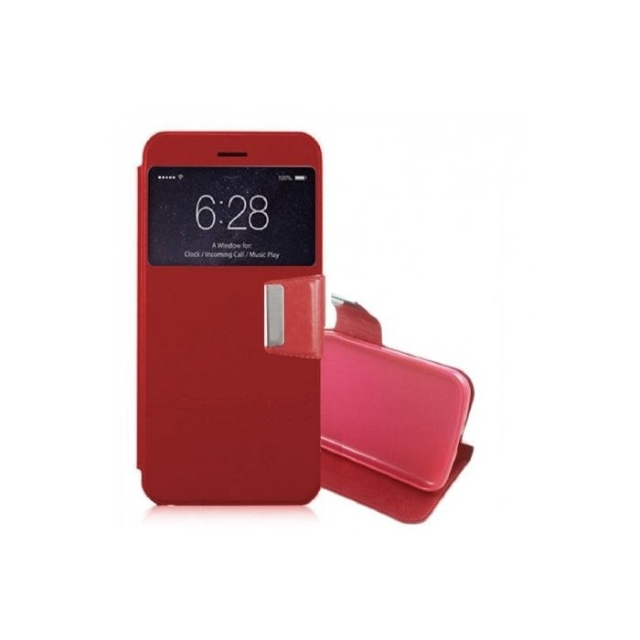 Funda Tipo Libro LG K4 2017 Roja