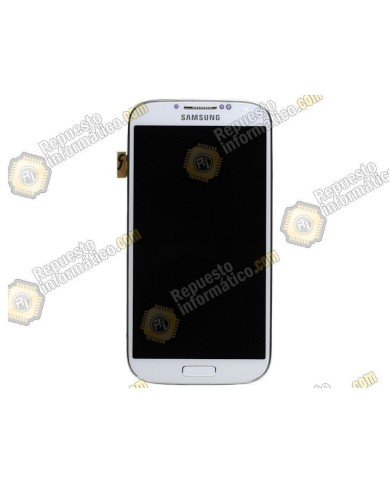 Pantalla ( lcd + tacti l+ marco ) Samsung Galaxy S4 (i9505) Blanco Directo de FÃ¡brica