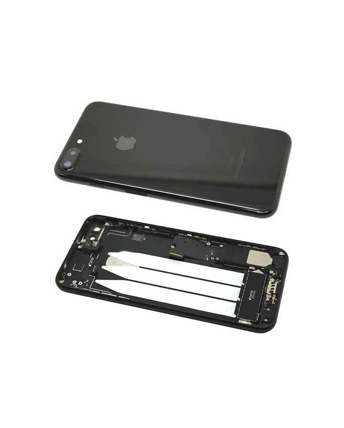 Chasis Carcasa Trasera iPhone 7 Plus con componentes Jet Black