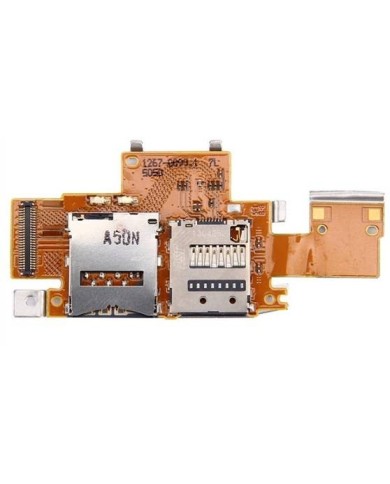 Flex Lector SIM / MicroSD Sony Xperia Tablet Z