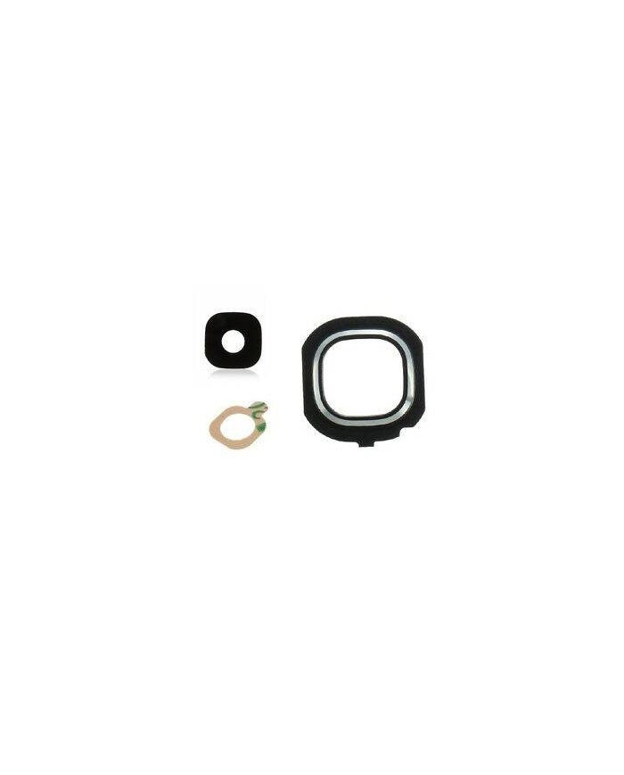 Embellecedor con Lente Camara Trasera Samsung Galaxy J5 2016 J510, J7 2016 J710 Negro