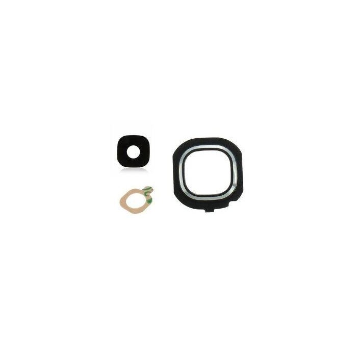 Embellecedor con Lente Camara Trasera Samsung Galaxy J5 2016 J510, J7 2016 J710 Negro
