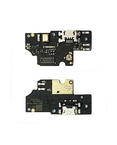 Placa Conector de Carga y Microfono Bq Aquaris V Plus