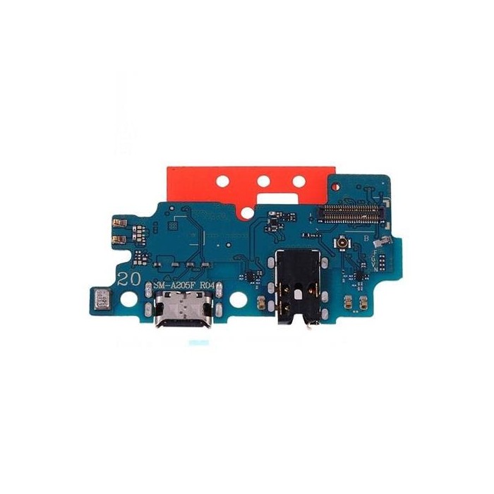 Placa Conector de Carga y Microfono Samsung Galaxy A20, A205