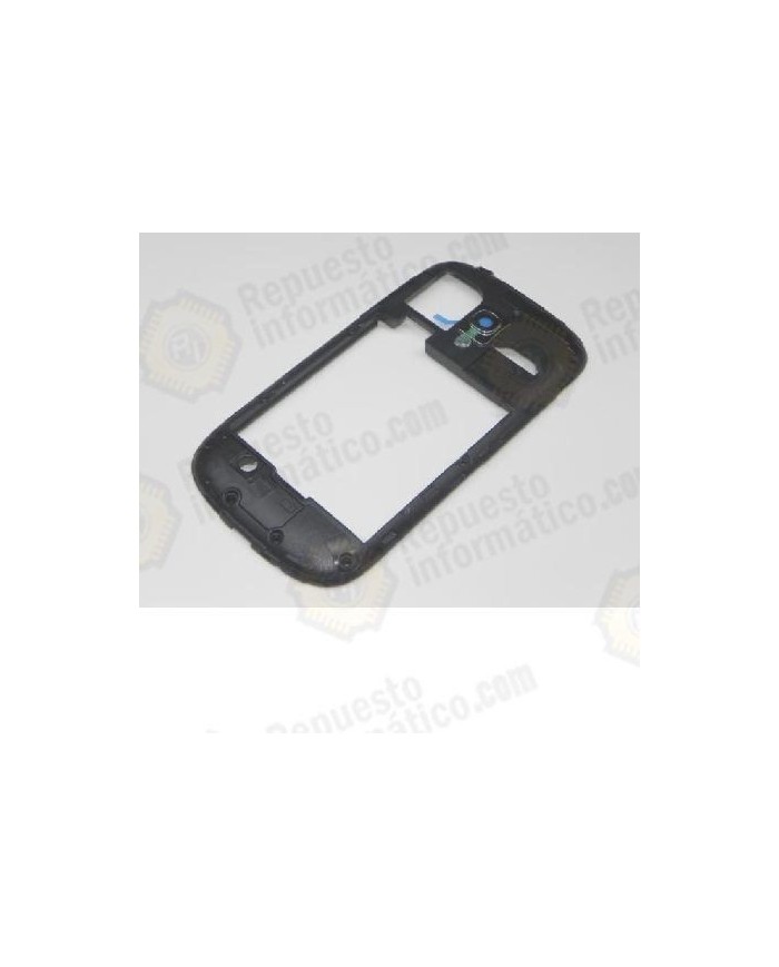 Carcasa intermedia negra s3 mini