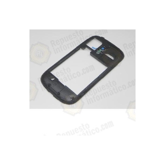Carcasa intermedia negra s3 mini