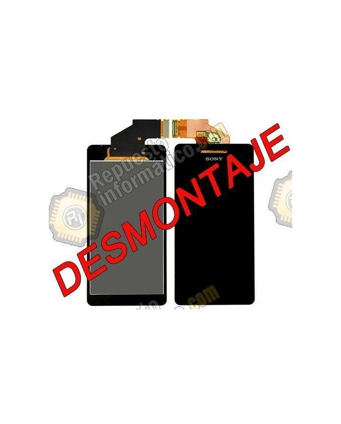 Pantalla (lcd+tactil+marco) DESMONTAJE  Xperia V LT25i 