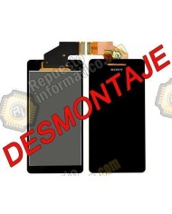 Pantalla (lcd+tactil+marco) DESMONTAJE  Xperia V LT25i 