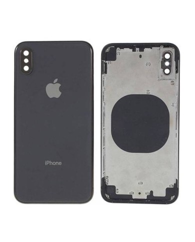Chasis o Carcasa Trasera Negra para iPhone X Negro