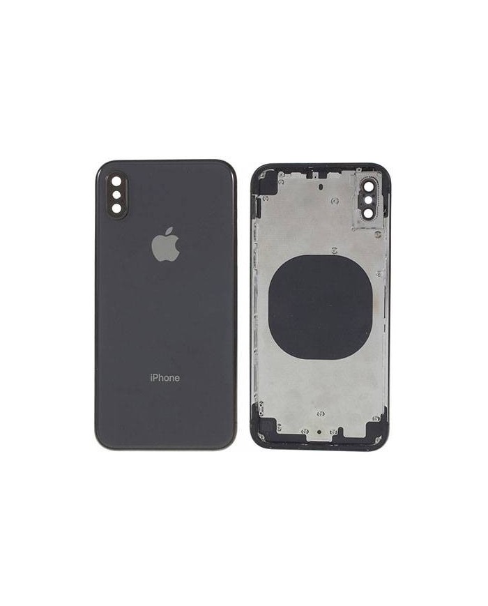 Chasis o Carcasa Trasera Negra para iPhone X Negro
