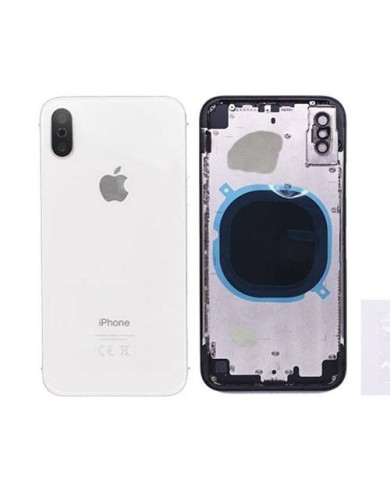 Chasis Carcasa Trasera Blanca para IPhone X Blanco