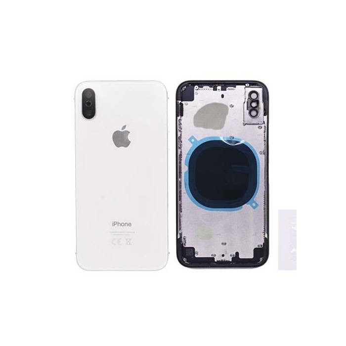 Chasis Carcasa Trasera Blanca para IPhone X Blanco