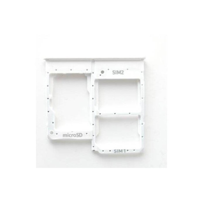 Bandeja Sim y MicroSD Samsung Galaxy A20e, A202 Blanca