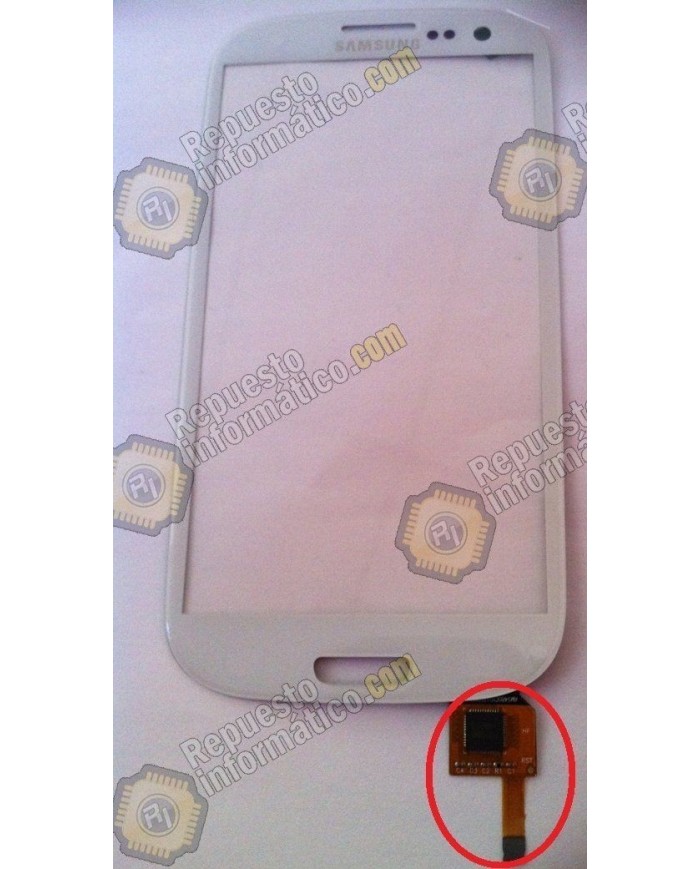 Tactil + IC Samsung galaxy s3 i9300 Negro