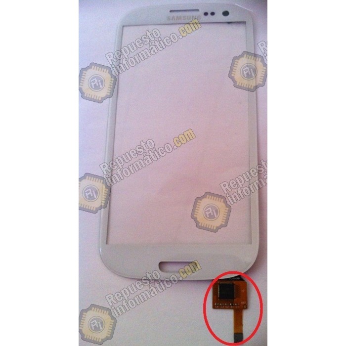 Tactil + IC Samsung galaxy s3 i9300 Negro