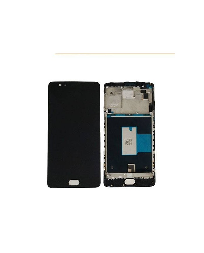 Pantalla Lcd + Tactil con Marco Oneplus 3