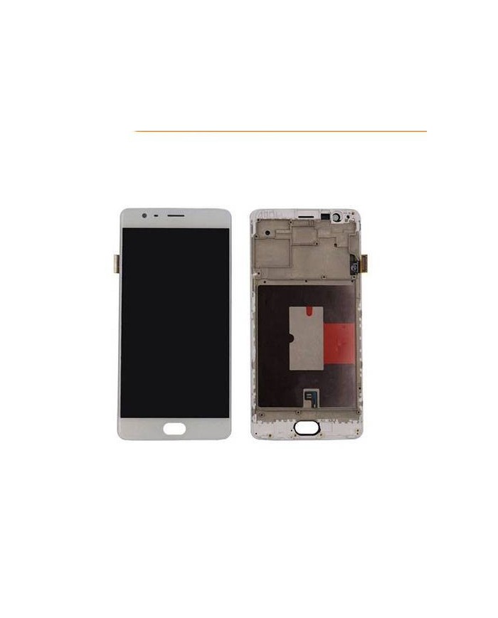 Pantalla Lcd + Tactil con Marco Oneplus 3