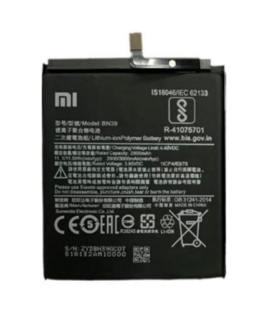 ▷ Comprar Batería de Repuesto para Xiaomi Mi Play BN39 - Envio 24H ✅