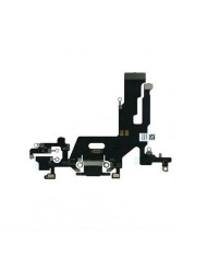 Flex Conector de Carga y Microfono iPhone 11 Negro