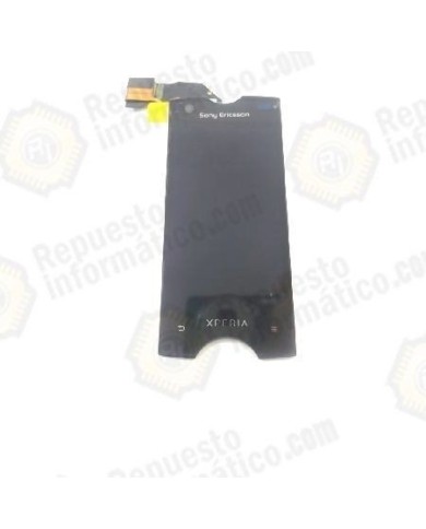 (*)PANTALLA TACTIL + LCD COMPLETA XPERIA RAY ST18 NEGRA