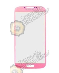 Pantalla de cristal Rosa para Samsung Galaxy S4 i9500/i9505