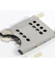 Conector Lector sim Xperia J (st26i), RAY (st18i),