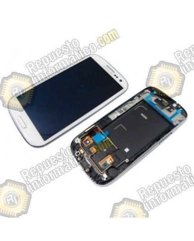 Pantalla completa Samsung Galaxy S3 Neo  (i9300i/i9308i) blanca
