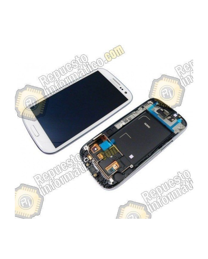 Pantalla completa Samsung Galaxy S3 Neo  (i9300i/i9308i) blanca