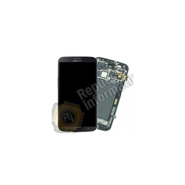 Pantalla (LCD+TACTIL+MARCO)  Galaxy Mega i9200 (NEGRO)