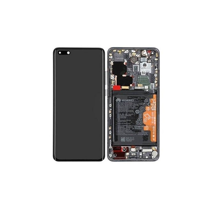 Comprar Pantalla Original Con Marco Huawei P40 Pro Negra - distribuidores profesionales