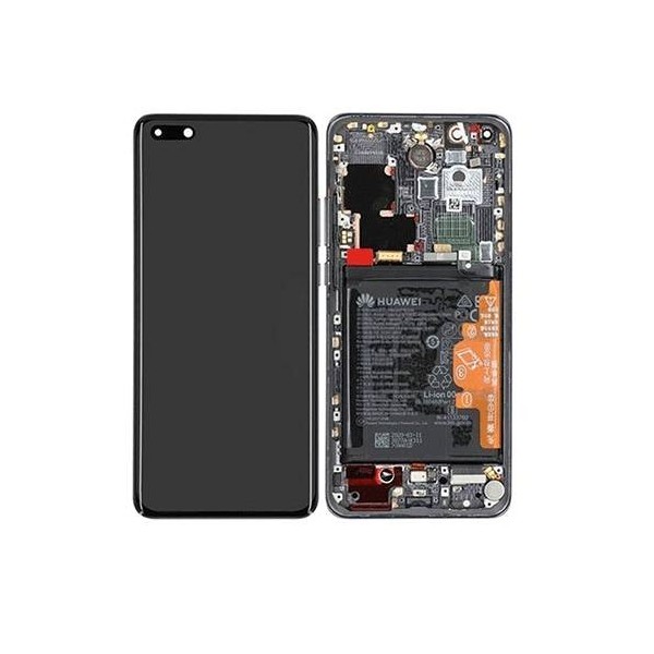 Comprar Pantalla Original Con Marco Huawei P40 Pro Negra - distribuidores profesionales