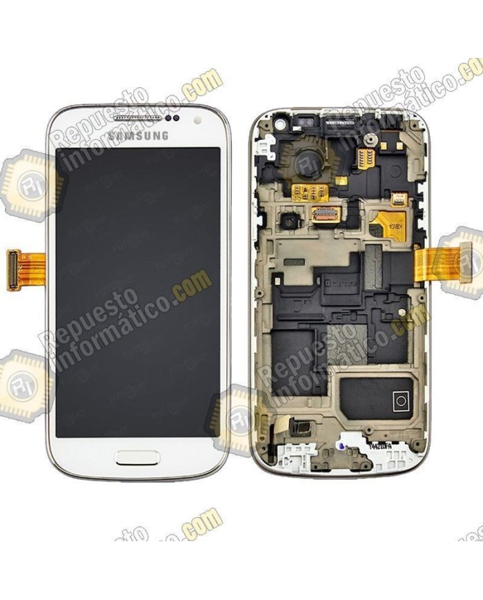 Pantalla (lcd+tactil+marco) s4 mini i9195 (Blanca) 100% original (Directa de fabrica)
