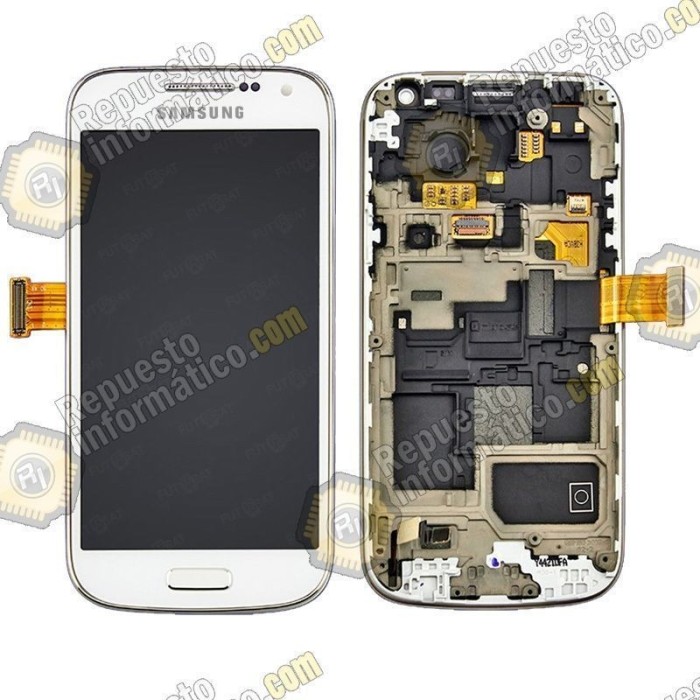 Pantalla (lcd+tactil+marco) s4 mini i9195 (Blanca) 100% original (Directa de fabrica)