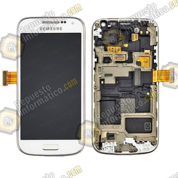 Pantalla (lcd+tactil+marco) s4 mini i9195 (Blanca) 100% original (Directa de fabrica)