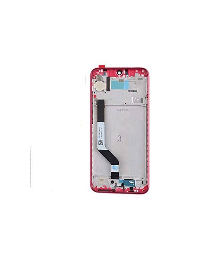 Comprar Pantalla Lcd + Tactil con Marco Xiaomi Redmi Note 7 Roja - Envio en 24 horas