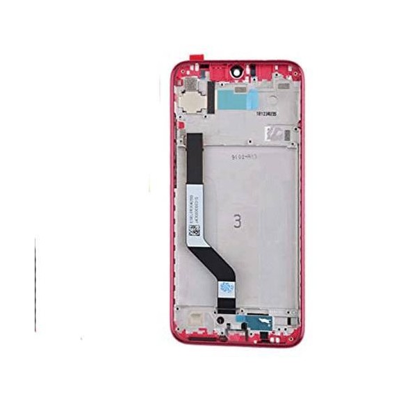 Comprar Pantalla Lcd + Tactil con Marco Xiaomi Redmi Note 7 Roja - Envio en 24 horas