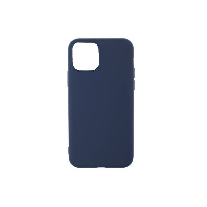 Comprar Funda de Silicona para iPhone 12 Pro Max Azul Marino- Envio en 24 horas