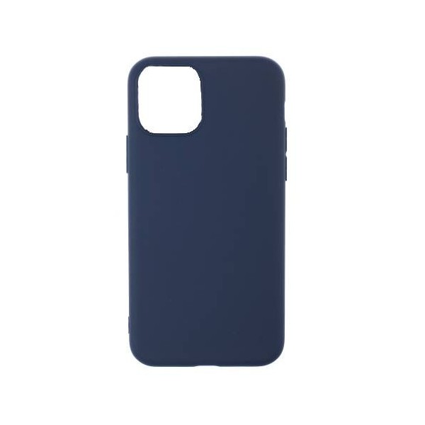 Comprar Funda de Silicona para iPhone 12 Mini Azul Marino - Envio en 24 horas