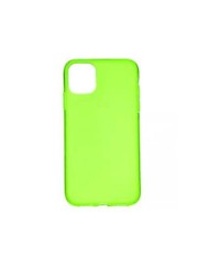 Funda de Silicona para iPhone 11 Pro Verde Neon