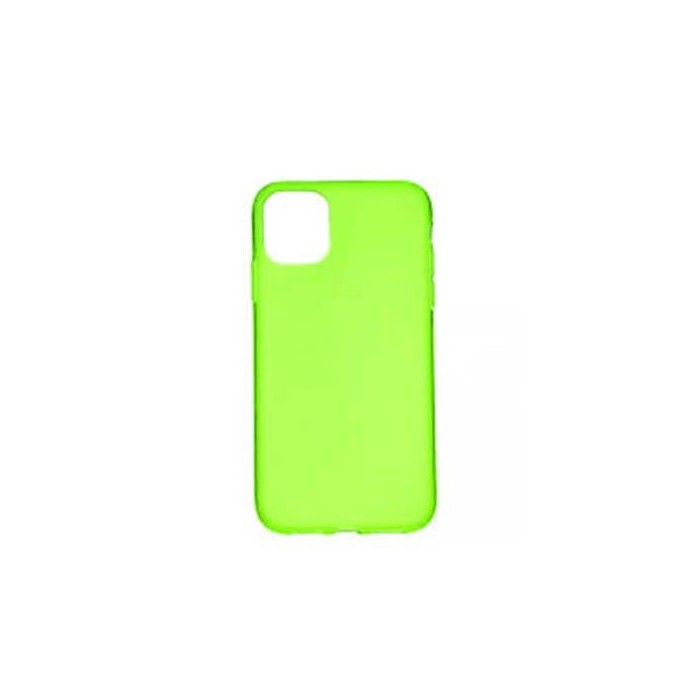 Funda de Silicona para iPhone 11 Pro Verde Neon