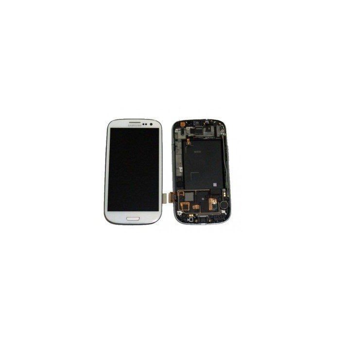 Pantalla (Lcd+tactil+marco)  Galaxy S3 i9300 Blanca  (directo de fabrica) 100% Testeada